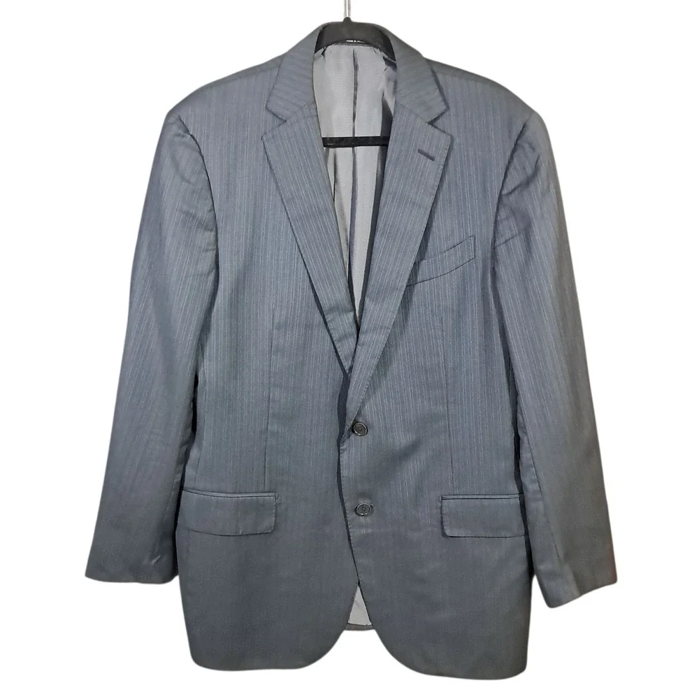 Ermenegildo Zegna Traveller Microsphere Wool Mila Blazer Suit Jacket 54R = 44R